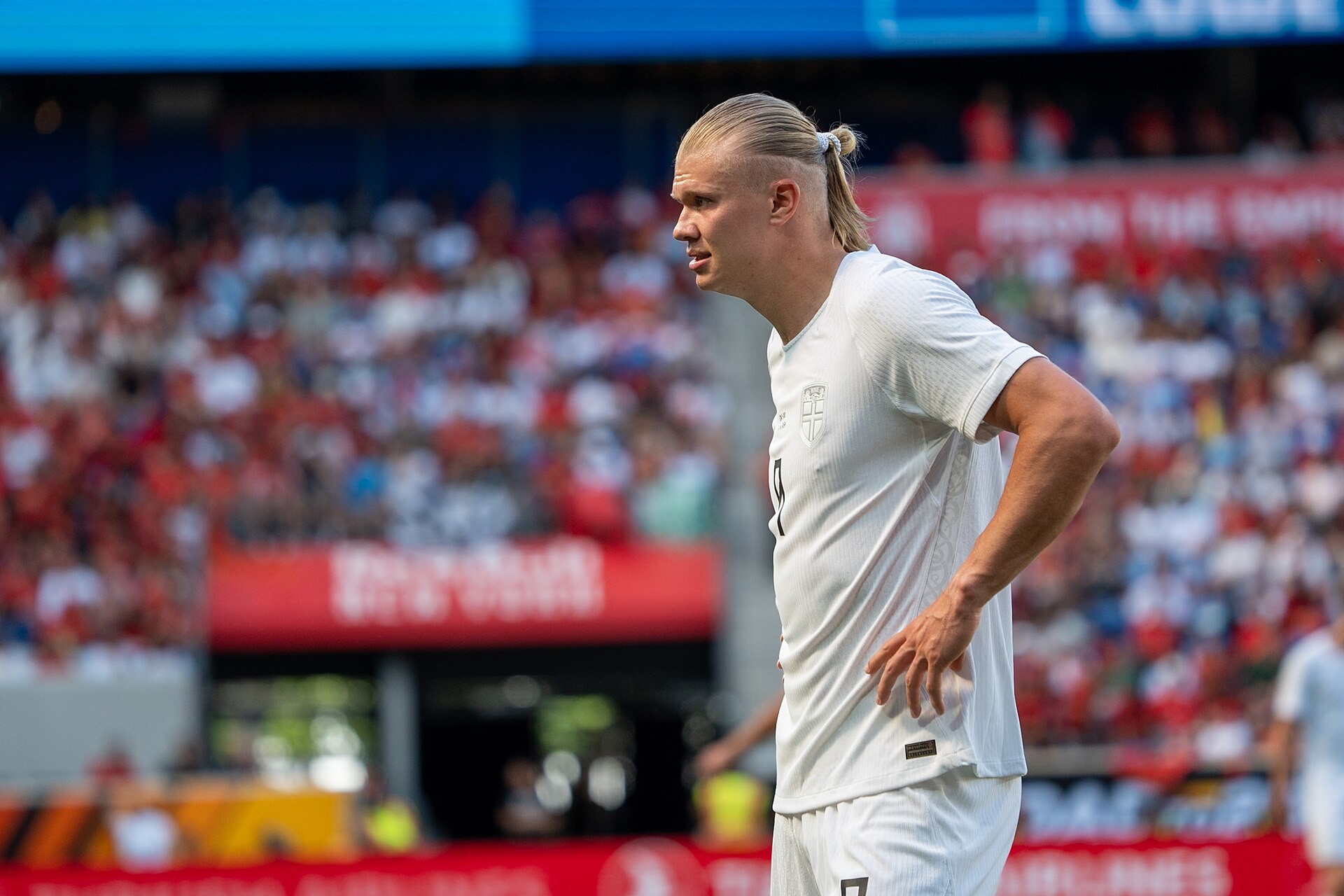 Erling Haaland pelo Manchester City: 163 gols em 201 jogos desde 2022.