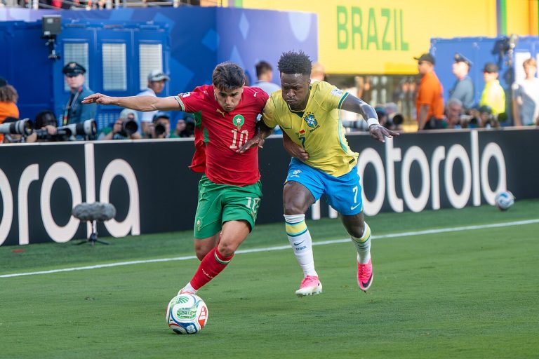 Vinícius Júnior, Brahim Diaz Brazil V Morocco 13 June, em 2026